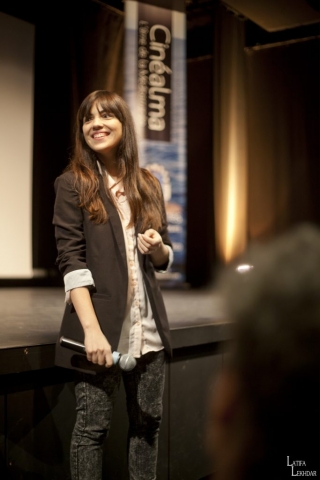 Selene Caramazza, actrice tête d'affiche du film "Coeurs Purs" (Cuori Puri) du réalisateur Roberto de Paolis