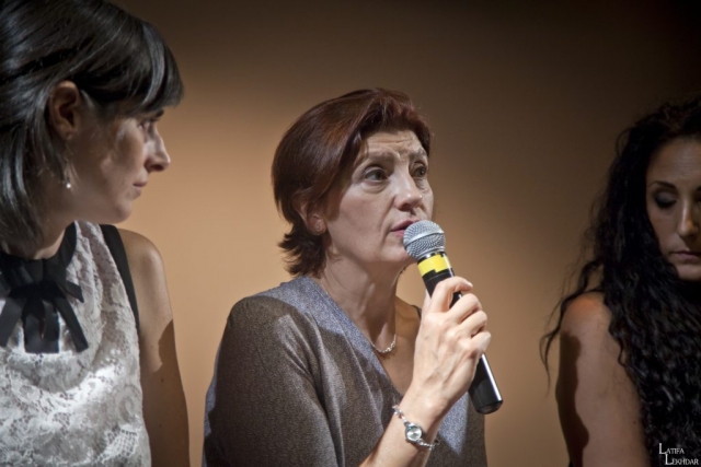 Veronica Maria GARCIA NAVARRO, co-scénariste du film La Madre et Maria De Las Nieves DE MEDINA RUIZ, tête d'affiche du film.