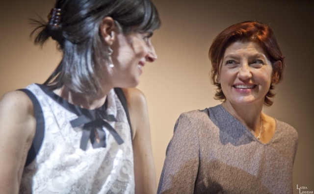 Veronica Maria GARCIA NAVARRO, co-scénariste du film La Madre et Maria De Las Nieves DE MEDINA RUIZ, tête d'affiche du film