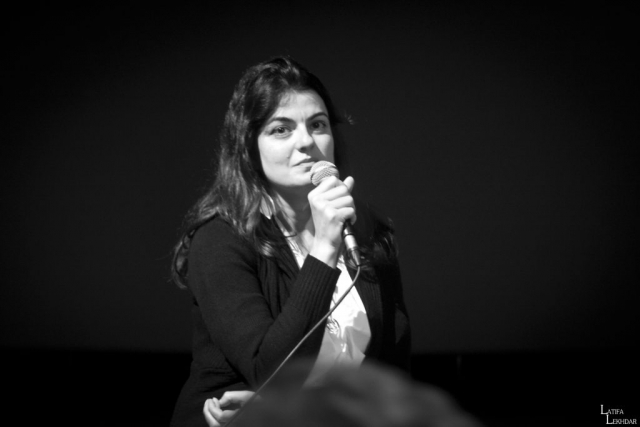 Gaya Jiji, réalisatrice du film "Mon tissu préféré"