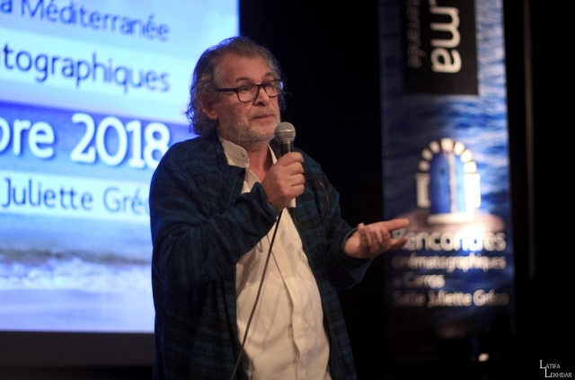 Aziz Salmy, réalisateur du film "Larmes de sable"