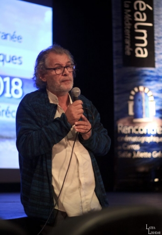 Aziz Salmy, réalisateur du film "Larmes de sable"