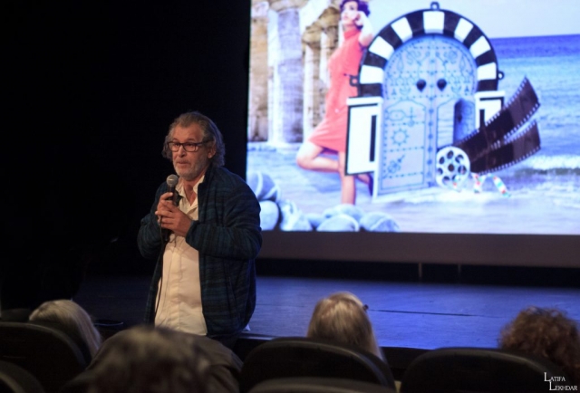 Aziz Salmy, réalisateur du film "Larmes de sable"