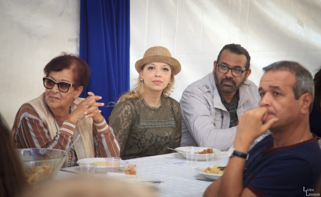 Salma Baccar, réalisatrice du film "El Jaida", Meryem El Fergi, co-productrice du film "Kilikis, la cité des hiboux", Azlarabe Alaoui, réalisateur du film "Kilikis, la cité des hiboux" et Nidhal Chatta, réalisateur du film "Mustafa Z"