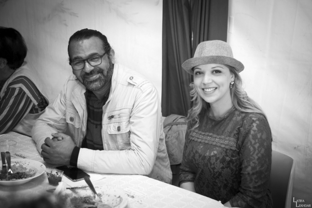 Azlarabe Alaoui, Réalisateur du film "Kilikis, la cité des hiboux" et Meryem El Fergi, Co-productrice du film