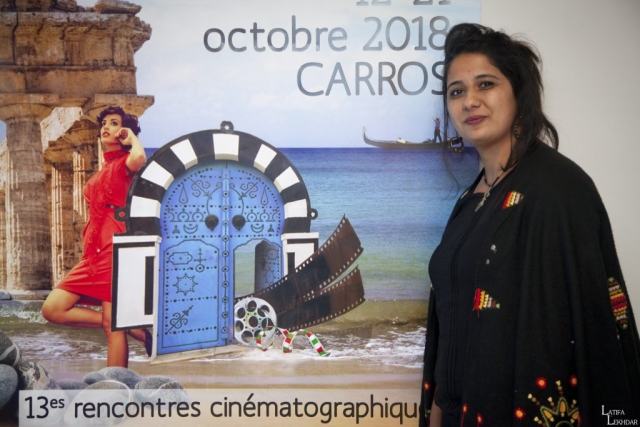 Leila Tilmatine, actrice du film "Madame Courage" de Merzak Allouache