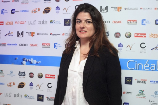 Gaya Jiji, réalisatrice du film "Mon tissu préféré"