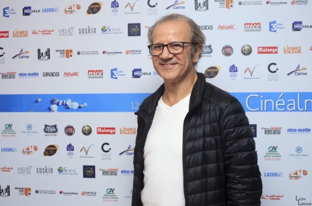 Abbes Zahmani, acteur du film "Tazzeka"